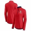 Budget 🤩 Women's Fanatics Branded Red St. Louis Cardinals Worth The Drive Quarter-Zip Jacket 🥰