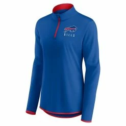 Best Pirce 🛒 Women's Fanatics Branded Royal Buffalo Bills Worth The Drive Quarter-Zip Top 👍 -activewear Sales unnamed file 1106