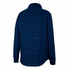 Cheap 👏 Women's Colosseum Navy Penn State Nittany Lions Natalie Speckled Quarter-Snap Top ✨ -activewear Sales unnamed file 1172