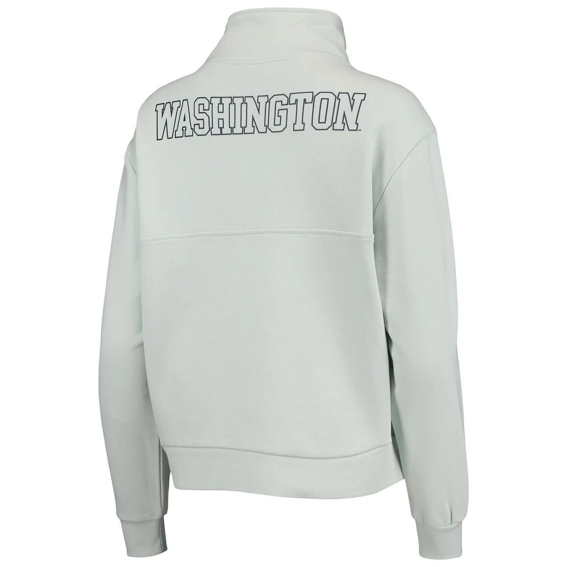 Deals π Women's The Wild Collective Light Blue Washington Nationals Two-Hit Quarter-Zip Pullover Top π 4 Deals π Women's The Wild Collective Light Blue Washington Nationals Two-Hit Quarter-Zip Pullover Top π - Image 4