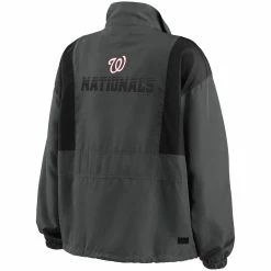 Top 10 💯 Women's WEAR By Erin Andrews Charcoal Washington Nationals Packable Half-Zip Jacket 😍 -activewear Sales unnamed file 1238