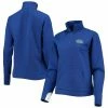 Hot Sale 😍 Women's Gameday Couture Royal Florida Gators Embossed Quarter-Zip Jacket 👏