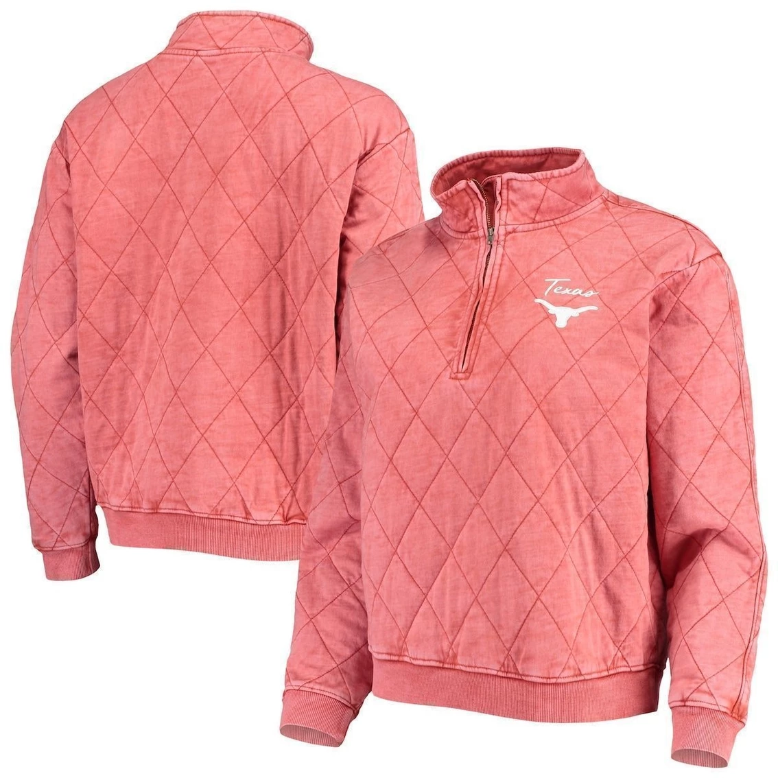 Best Pirce π― Women's Gameday Couture Texas Orange Texas Longhorns Unstoppable Chic Quilted Quarter-Zip Jacket β¨ 2 Best Pirce π― Women's Gameday Couture Texas Orange Texas Longhorns Unstoppable Chic Quilted Quarter-Zip Jacket β¨ - Image 2