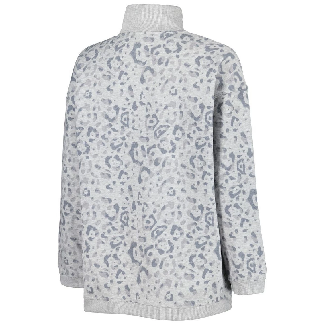 Best Pirce ๐ Women's Gameday Couture Heather Gray Auburn Tigers Leopard Quarter-Zip Sweatshirt ๐ 4 Best Pirce ๐ Women's Gameday Couture Heather Gray Auburn Tigers Leopard Quarter-Zip Sweatshirt ๐ - Image 4