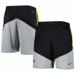 Outlet 👏 Men's Nike Black/Gray Pitt Panthers Performance Player Shorts 🤩