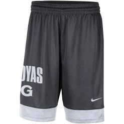 Top 10 👍 Men's Nike Charcoal/White Georgetown Hoyas Fast Break Shorts 🤩 -activewear Sales unnamed file 1422