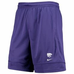 Best deal 🌟 Men's Nike Purple Kansas State Wildcats Fast Break Team Performance Shorts ⌛ -activewear Sales unnamed file 1447