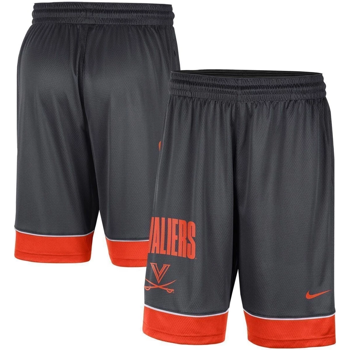 Hot Sale π Men's Nike Charcoal/Orange Virginia Cavaliers Fast Break Shorts β 2 Hot Sale π Men's Nike Charcoal/Orange Virginia Cavaliers Fast Break Shorts β - Image 2