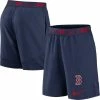 Best Sale 🔥 Men's Nike Navy Boston Red Sox Primetime Logo Performance Shorts 😍
