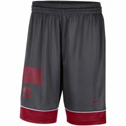 Flash Sale 👍 Men's Nike Charcoal/Crimson Stanford Cardinal Fast Break Shorts 🔥 -activewear Sales unnamed file 1508