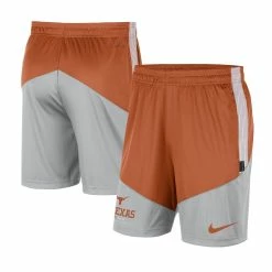Best reviews of ✨ Men's Nike Texas Orange/Gray Texas Longhorns Team Performance Knit Shorts 😉