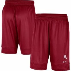 Buy 🛒 Men's Nike Cardinal USC Trojans Fast Break Team Performance Shorts 💯
