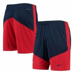 Cheapest 🥰 Men's Nike Navy/Red Ole Miss Rebels Performance Player Shorts 🧨