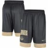Budget 😍 Men's Nike Charcoal/Gold Purdue Boilermakers Fast Break Performance Shorts 🔥