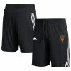 Flash Sale 🥰 Men's Adidas Black Arizona State Sun Devils AEROREADY Three-Stripe Knit Shorts 😀
