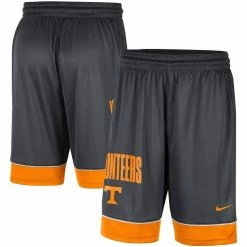 Best reviews of 🔥 Men's Nike Charcoal/Tennessee Orange Tennessee Volunteers Fast Break Shorts ⌛