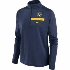 Brand new π Women's Nike Navy Milwaukee Brewers Primetime Local Touch Pacer Quarter-Zip Top β€οΈ 6 Brand new π Women's Nike Navy Milwaukee Brewers Primetime Local Touch Pacer Quarter-Zip Top β€οΈ -activewear Sales unnamed file 169