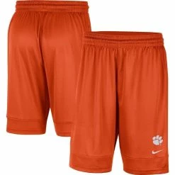 Best deal 🔥 Men's Nike Orange Clemson Tigers Fast Break Team Performance Shorts 🌟