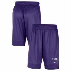 Best Pirce 🌟 Men's Nike Purple LSU Tigers Fast Break Team Performance Shorts ✨