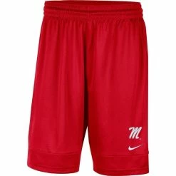 Best Sale 🌟 Men's Nike Red Ole Miss Rebels Fast Break Team Performance Shorts 🎁 -activewear Sales unnamed file 1752