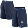 Hot Sale 👍 Men's Nike Navy Tampa Bay Rays Primetime Logo Performance Shorts ❤️