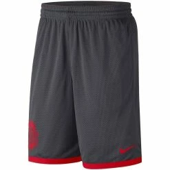 New 🛒 Men's Nike Charcoal/Scarlet Ohio State Buckeyes Logo Performance Shorts 🔔 -activewear Sales unnamed file 1779