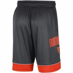 Best Sale 🤩 Men's Nike Charcoal/Orange Illinois Fighting Illini Fast Break Performance Shorts ❤️ -activewear Sales unnamed file 1797