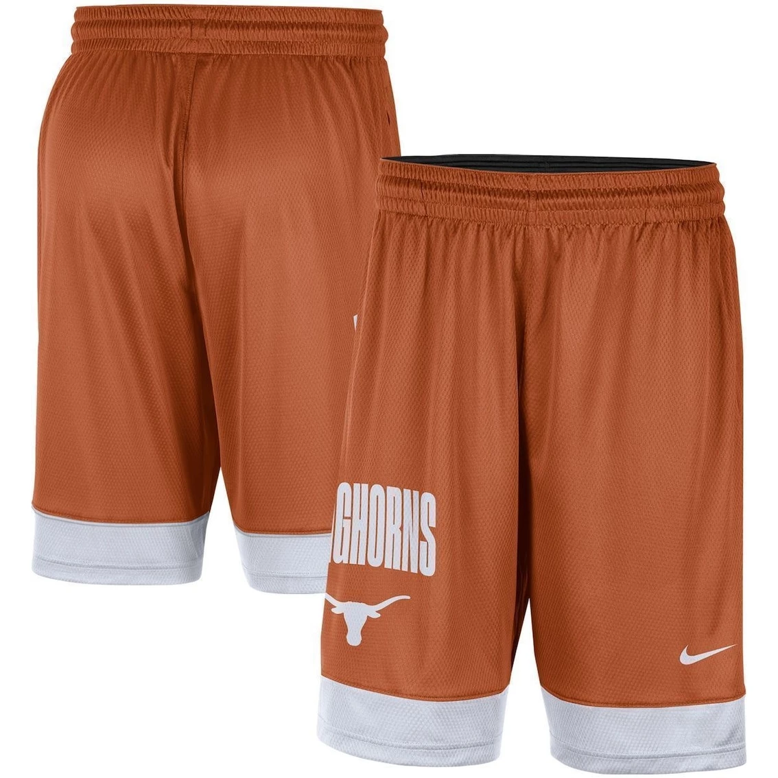 Brand new π Men's Nike Burnt Orange/White Texas Longhorns Fast Break Performance Shorts π 2 Brand new π Men's Nike Burnt Orange/White Texas Longhorns Fast Break Performance Shorts π - Image 2