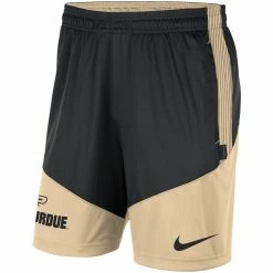 Best deal 🎉 Men's Nike Black/Gold Purdue Boilermakers Team Performance Knit Shorts ✨ -activewear Sales unnamed file 1859