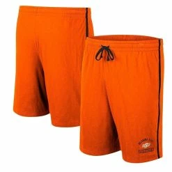 Best reviews of 🎉 Men's Colosseum Orange Oklahoma State Cowboys Thunder Slub Shorts 👏