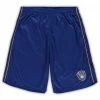 Promo 🔥 Profile Men's Royal Milwaukee Brewers Big & Tall Mesh Shorts ⭐