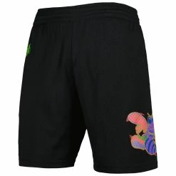 Flash Sale 🛒 Men's Mitchell & Ness Black Charlotte Hornets Hardwood Classics Color Bomb Energy Shorts 🎉 -activewear Sales unnamed file 1951