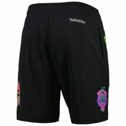 Flash Sale 🛒 Men's Mitchell & Ness Black Charlotte Hornets Hardwood Classics Color Bomb Energy Shorts 🎉 -activewear Sales unnamed file 1952