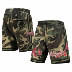 Brand new 💯 Men's Pro Standard Camo Atlanta Braves Team Shorts 👍