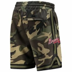 Brand new 💯 Men's Pro Standard Camo Atlanta Braves Team Shorts 👍 -activewear Sales unnamed file 1972