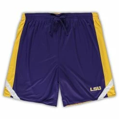 Cheap 💯 Men's Colosseum Purple/Gold LSU Tigers Big & Tall Team Reversible Shorts 😍 -activewear Sales unnamed file 2018