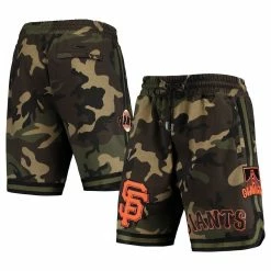 Top 10 👍 Men's Pro Standard Camo San Francisco Giants Team Shorts ✨