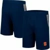 Promo 🌟 Men's Colosseum Navy Syracuse Orange Wild Party Shorts 💯