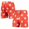 Outlet 👏 Men's Concepts Sport Orange Clemson Tigers Flagship Allover Print Jam Shorts ✨