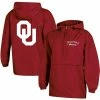 Best reviews of 🌟 Women's Champion Crimson Oklahoma Sooners Packable Half-Zip Light Rain Jacket 😉