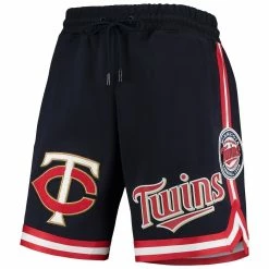 New 🧨 Men's Pro Standard Navy Minnesota Twins Team Shorts 🎉 -activewear Sales unnamed file 2104