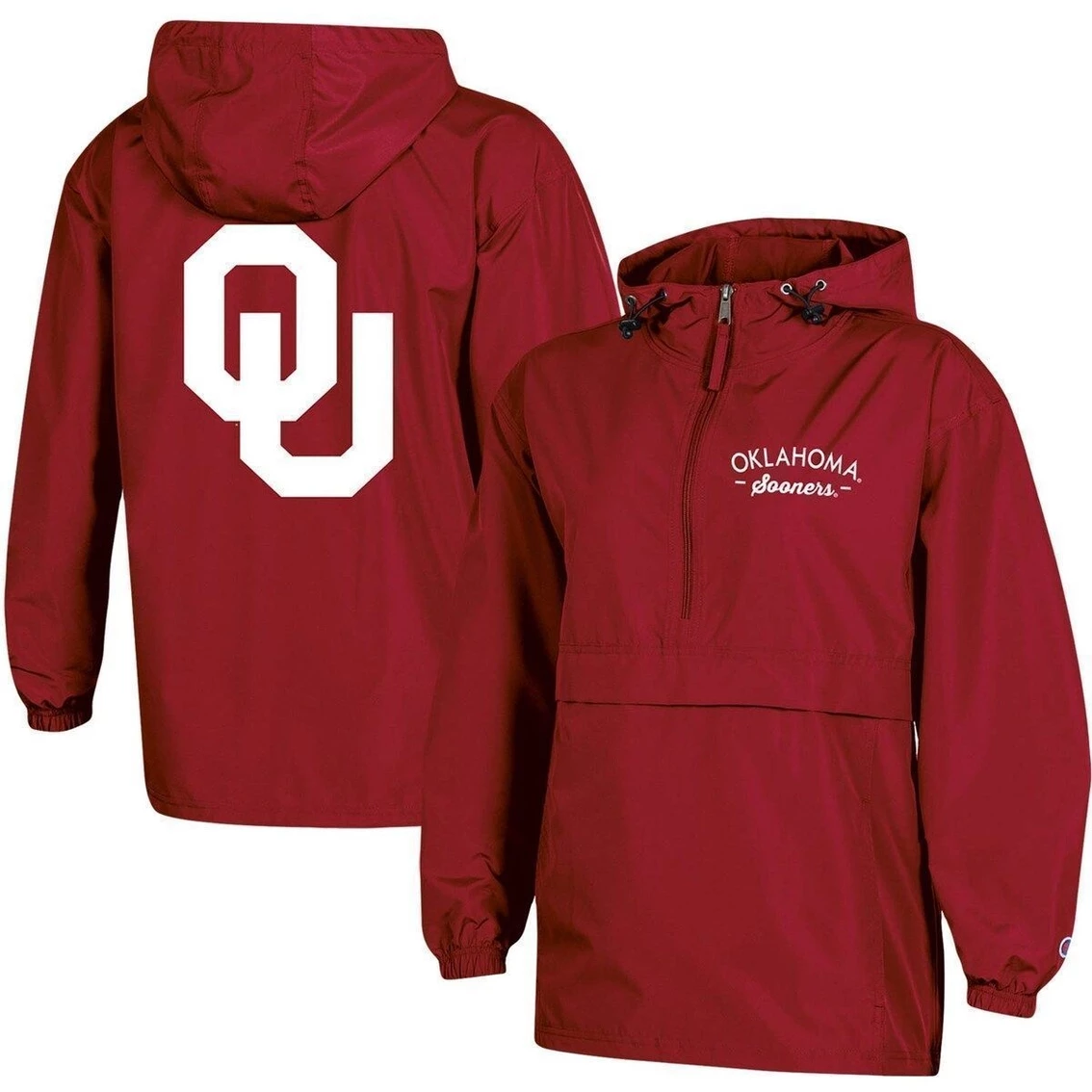 Best reviews of π Women's Champion Crimson Oklahoma Sooners Packable Half-Zip Light Rain Jacket π 2 Best reviews of π Women's Champion Crimson Oklahoma Sooners Packable Half-Zip Light Rain Jacket π - Image 2