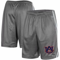 Best Sale 👏 Men's Champion Gray Auburn Tigers Team Lacrosse Shorts 💯
