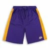 Top 10 🎁 Men's Fanatics Branded Purple/Gold Los Angeles Lakers Big & Tall Performance Shorts ❤️