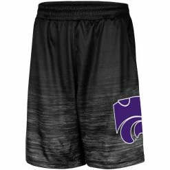 Wholesale 😀 Men's Colosseum Black Kansas State Wildcats Broski Shorts 😍 -activewear Sales unnamed file 2214