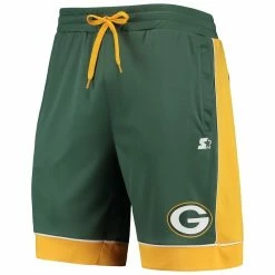 New 🥰 Men's Starter Green/Gold Green Bay Packers Fan Favorite Fashion Shorts 😉 -activewear Sales unnamed file 2218