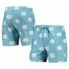 Top 10 🔔 Men's Concepts Sport Carolina Blue North Carolina Tar 👠 Heels Flagship Allover Print Jam Shorts ❤️