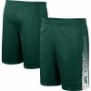 Brand new ⌛ Men's Colosseum Green Michigan State Spartans Lazarus Shorts ⌛