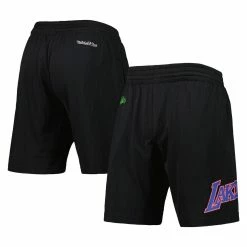 Buy 😍 Men's Mitchell & Ness Black Los Angeles Lakers Hardwood Classics Color Bomb Energy Shorts 🛒