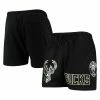 Budget 🧨 Men's Pro Standard Black Milwaukee Bucks Mesh Capsule Shorts 🧨